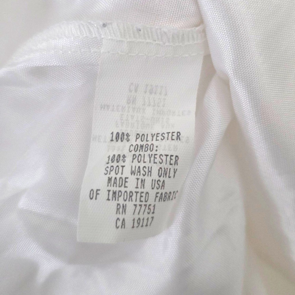 Y2K Betsey Johnson Evening 6 White Striped Organza Strapless Formal Mini Dress - Picture 10 of 10